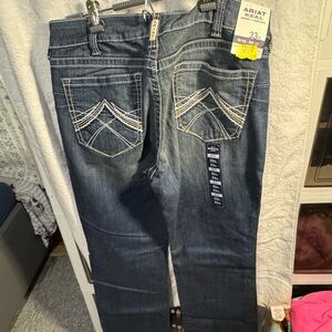 NWT Ariat Women's Dark Wash Boot Cut Jeans